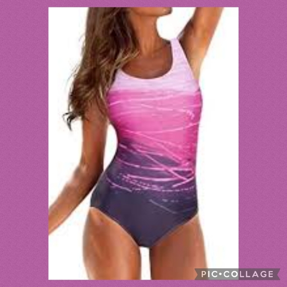 Other - Purple one piece swimsuit.